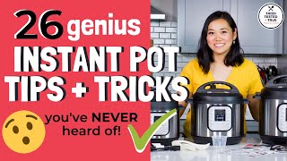 26 INSTANT POT TIPS Instant Pot 101 for BEGINNERS [upl. by Nylauqcaj30]