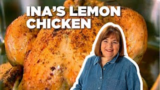 How to Make Inas Lemon Chicken with Croutons  Barefoot Contessa  Food Network [upl. by Anoy]