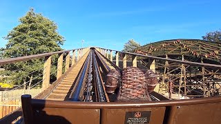 Wicker Man HD 2018 Front amp Back Seat POV  Alton Towers Resort [upl. by Etteve919]