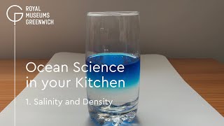 Ocean Science In Your Kitchen  Salinity amp Density [upl. by Nwahsek]