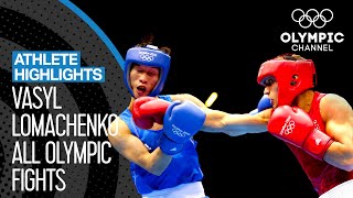 All Vasyl Lomachenko 🇺🇦 Olympic Boxing Bouts  Athlete Highlights [upl. by Nicolella]