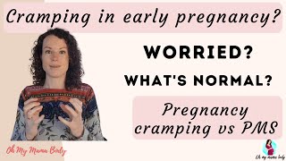 Cramping in Early Pregnancy Worried [upl. by Ybloc]