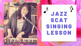 Jazz Scat Vocal Lesson [upl. by Aikmat22]