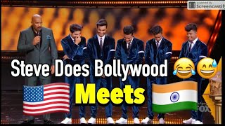 Team Shraey Khanna INDIAN Boys in USA  MJ Style Dance  Steve Harvey  Showtime at Apollo [upl. by Samp]