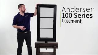 Andersen 100 Series Casement Window Overview [upl. by Ardnaxila]