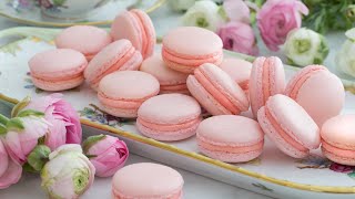 French Macaron Recipe  ALL the Tips and Tricks [upl. by Kopans]