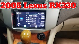 2005 Lexus rx330 radio removal [upl. by Phox81]