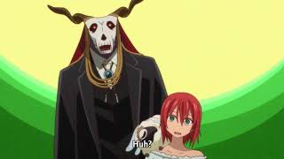 Mahoutsukai no Yome Episode 6 Funny Moment  Subtitle Indonesia [upl. by Halimak661]