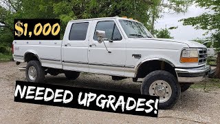 1000 F350 73L Powerstroke GETS UPGRADES [upl. by Davine850]