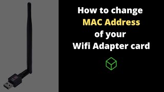 How to change MAC Address of your wifi adapter  macchanger tutorial  Kali Linux [upl. by Cohdwell452]