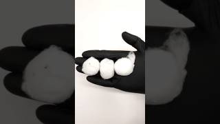 Dissolving cotton balls [upl. by Eilsew]