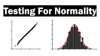 Testing For Normality  Clearly Explained [upl. by Rainwater]