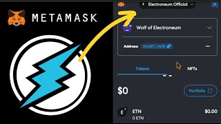 How To Add Electroneum Network on Metamask Manually [upl. by Montagna]