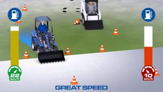 MultiOne mini loader vs SkidSteer [upl. by Kelli]