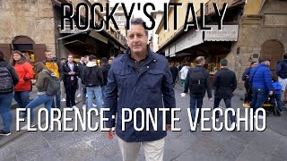 ROCKYS ITALY Florence  Ponte Vecchio [upl. by Ahsinaj]