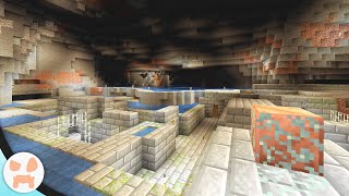 EXPLORING NEW MINECRAFT CAVES IN SURVIVAL [upl. by Filberte]