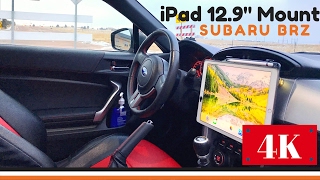 Tablet Holder for Car  iPad Pro in a Subaru BRZ [upl. by Clausen758]