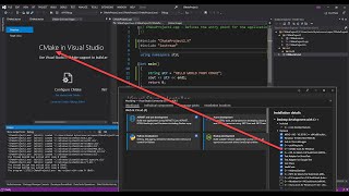 C CMake Project in Visual Studio 2019  Getting Started [upl. by Zena]