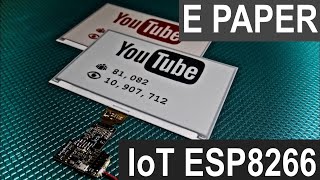 EPaper  ESP8266 Tutorial  Easy Text amp Images [upl. by Elberfeld359]