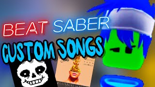 Beat Saber Multiplayer but with Custom Songs [upl. by Brana]