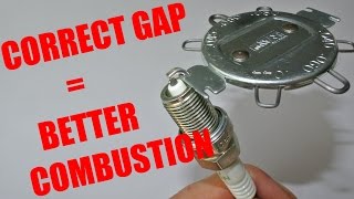 How to GAP a SPARK PLUG properly [upl. by Dnalyar]