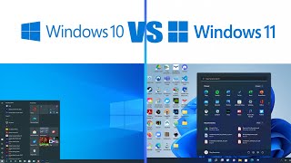 Windows 10 VS Windows 11  SideBySide Comparison [upl. by Hieronymus233]