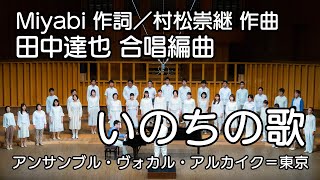 いのちの歌（Miyabi 作詞／村松崇継 作曲／田中達也 合唱編曲） [upl. by Alemat]