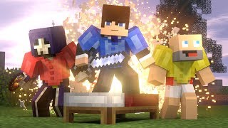 Bed Wars FULL ANIMATION Minecraft Animation Hypixel [upl. by Sirama]