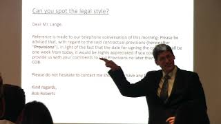 Legal Writing Basics Three Key Skills Sample [upl. by Bovill]