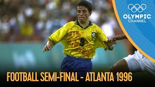 Nigeria vs Brazil  Mens Football SemiFinal Atlanta 1996  Atlanta 1996 Replays [upl. by Eniladam721]