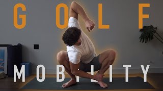 25 Minute Golf Mobility Routine FOLLOW ALONG [upl. by Nandor972]