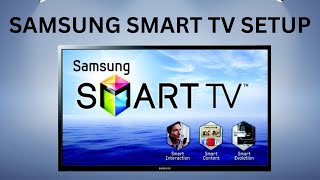 How to setup a Samsung Smart TV step by step [upl. by Zoltai]