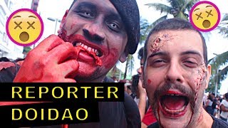 REPÓRTER DOIDÃO  THE WALKING DEAD [upl. by Esereht]