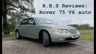 Is the Rover 75 V6 auto a future classic Test drive and review [upl. by Rundgren]