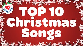 Top 10 Christmas Songs with Lyrics 🎄 Merry Christmas 2024 Playlist 🎅 [upl. by Yerffej]