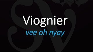 How to Pronounce Viognier French Wine Pronunciation [upl. by Anaili]