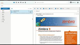 Zimbra 9s Modern UI Updates [upl. by Bagger]