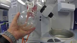 Removing Solvent by Rotary Evaporation [upl. by Aittam]