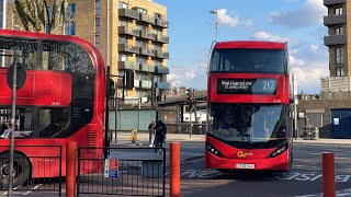 A few buses at Walthamstow Central 1521 [upl. by Candide]