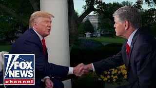 Trump talks impeachment fallout on Hannity  FULL INTERVIEW [upl. by Reeba]