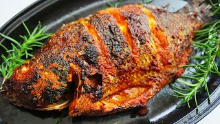 GRILLED TILAPIA FISH IN 15 MINUTES [upl. by Accever990]