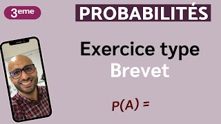 Probabilités  Exercice Brevet [upl. by Avron127]