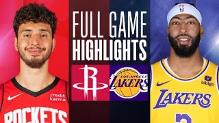 ROCKETS at LAKERS  FULL GAME HIGHLIGHTS  December 2 2023 [upl. by Edana]