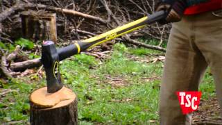 Safe Wood Splitting Practices  Tractor Supply Co [upl. by Corrinne]