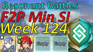 Resonant Battles Week 124 Guide F2P Min SI easy Harmonic inclusion FEH [upl. by Amirak192]