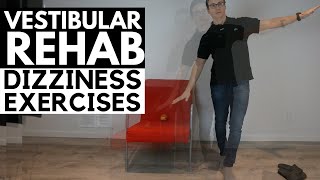 20 Dizziness Exercises For Home Vestibular Rehab  Dr Jon Saunders [upl. by Fabrin]