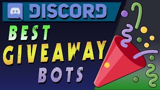 Discord Giveaway Bot Comparison  Find the best Discord bot for giveaways [upl. by Leakim]