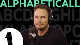 Chris Pratt Guardians of the Galaxy PRANK AlphabetiCALL [upl. by Ahsinat]