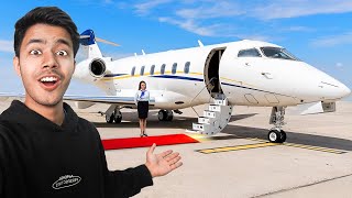 I Tried ₹750000 Private Jet Ticket [upl. by Lrub]