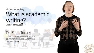 What is academic writing [upl. by Adnowal]